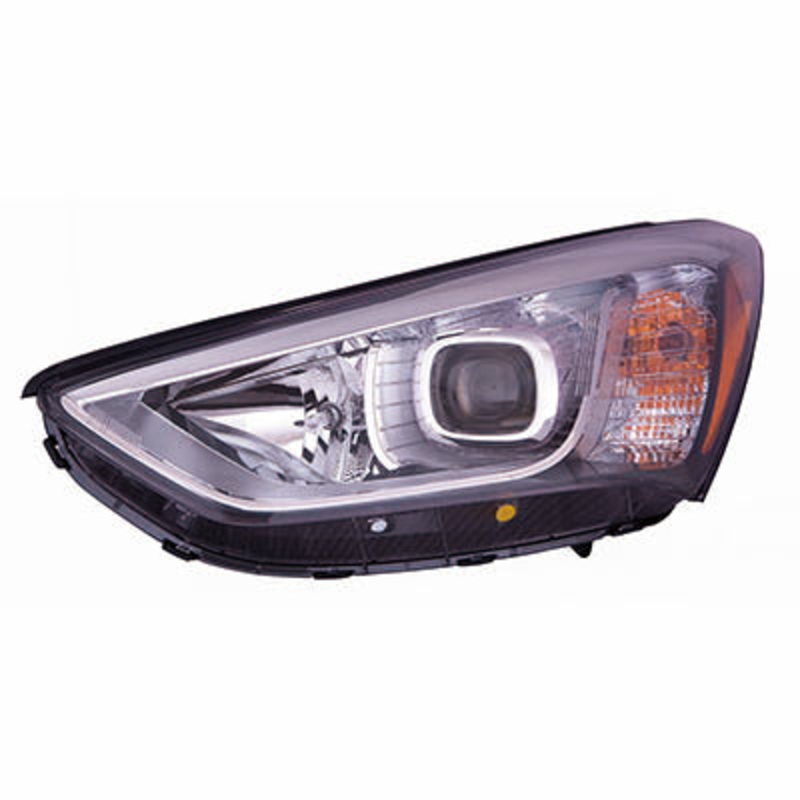 Head Lamp Driver Side Hyundai Santa Fe 2013-2016 Halogen Gls/Ltd Model Capa , Hy2502175C – Hunt Parts
