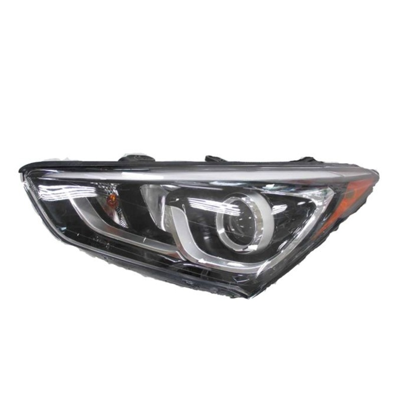 Head Lamp Driver Side Hyundai Santa Fe Sport 2013-2018 Halogen Sport Model Projector Type With Led Accent Capa , Hy2502205C – Hunt Parts