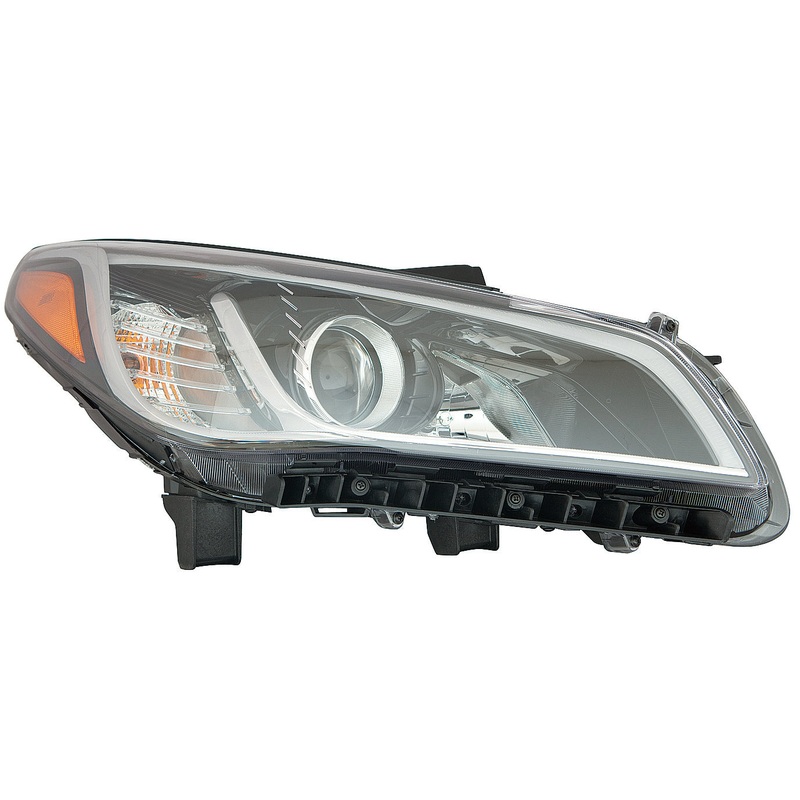 Head Lamp Driver Side Hyundai Sonata 2016-2017 Halogen Se/Eco Capa , Hy2502201C – Hunt Parts