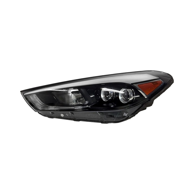 Head Lamp Driver Side Hyundai Tucson 2016-2018 Halogen With Led Capa , Hy2502200C – Hunt Parts