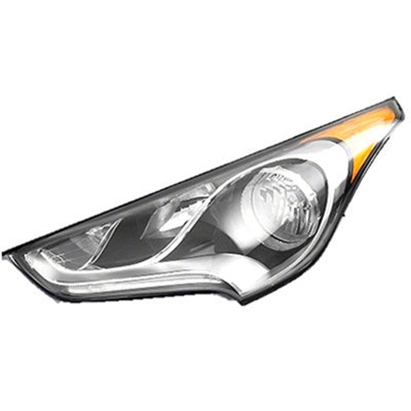 Head Lamp Driver Side Hyundai Veloster 2012-2017 Non-Projection For Non-Turbo Model Capa , Hy2502168C – Hunt Parts