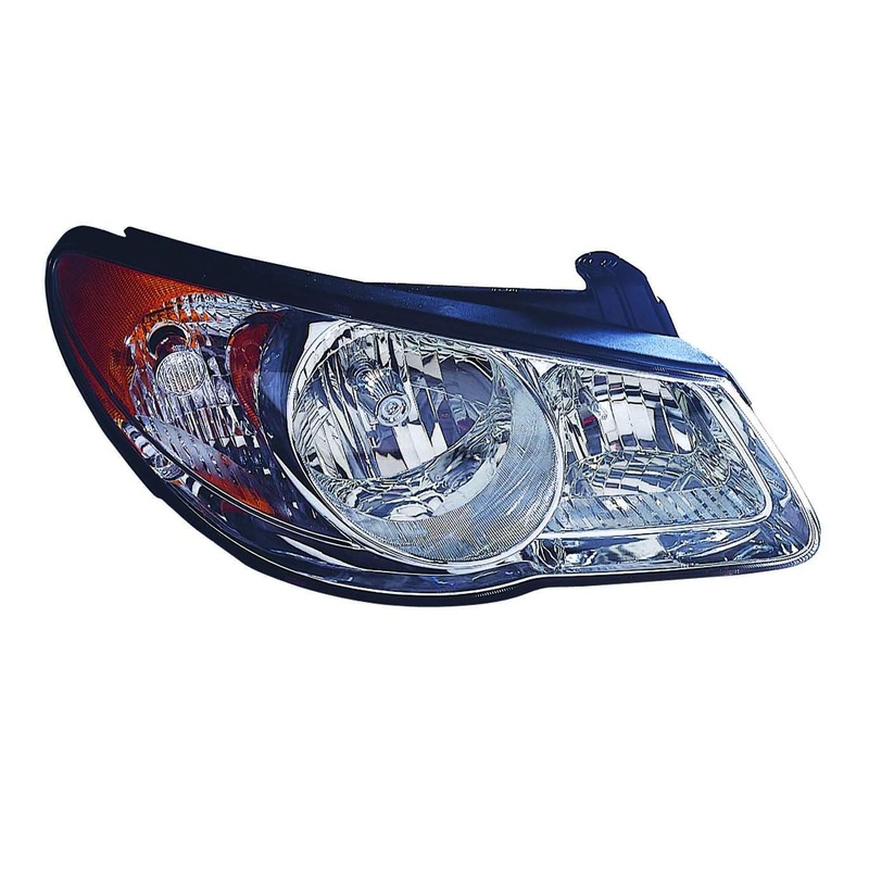 Head Lamp Passenger Side Hyundai Elantra 2007-2009 Capa – Hunt Parts