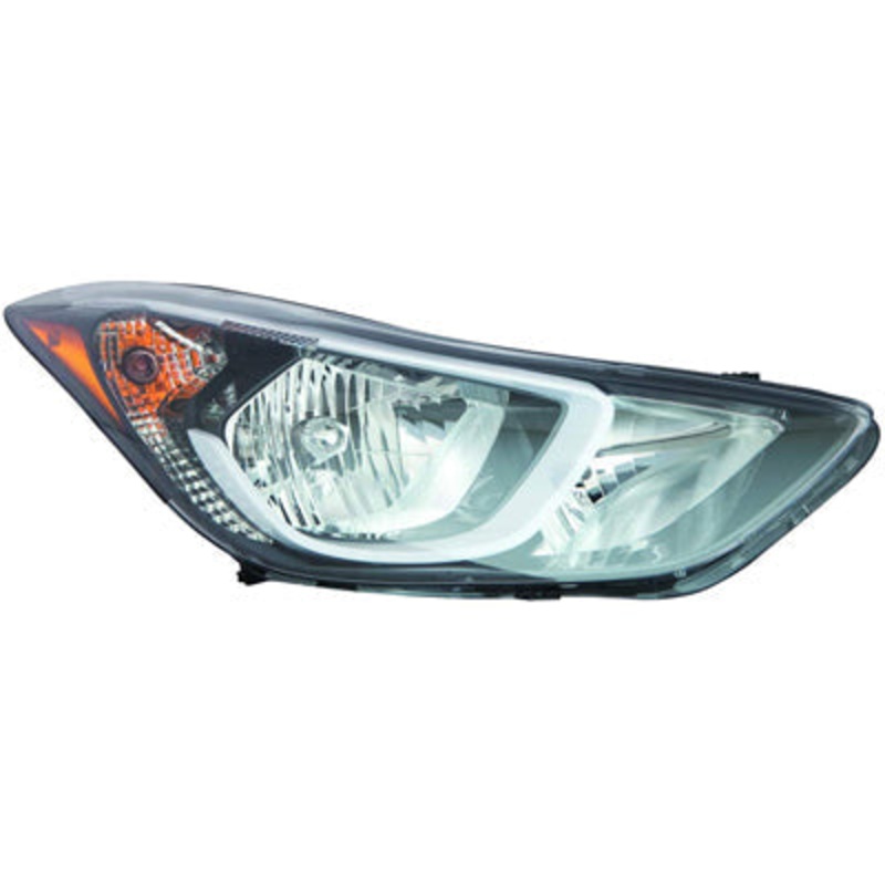 Head Lamp Passenger Side Hyundai Elantra Sedan 2014-2016 Halogen Usa Built , Hy2503187U – Hunt Parts