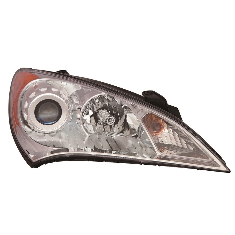 Head Lamp Passenger Side Hyundai Genesis Coupe 2010-2012 Capa – Hunt Parts