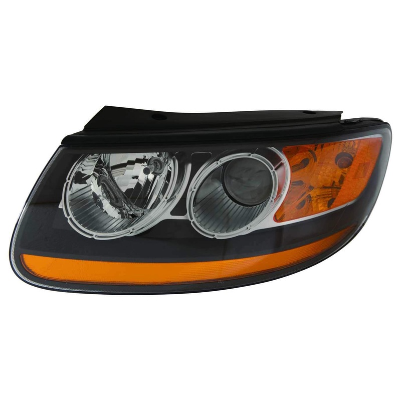 Head Lamp Passenger Side Hyundai Santa Fe 2007-2009 From 39393 Capa , Hy2503150C – Hunt Parts