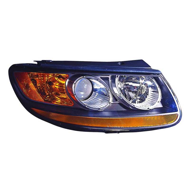 Head Lamp Passenger Side Hyundai Santa Fe 2010-2011 Capa – Hunt Parts
