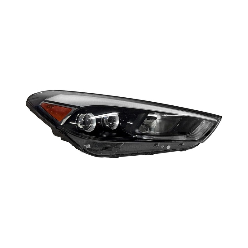 Head Lamp Passenger Side Hyundai Tucson 2016-2018 Halogen With Led Capa , Hy2503200C – Hunt Parts