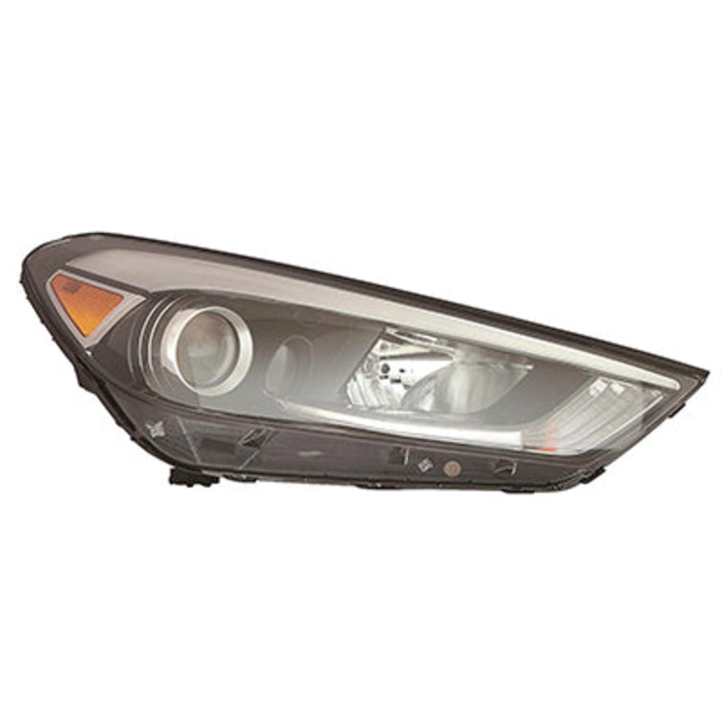 Head Lamp Passenger Side Hyundai Tucson 2016-2018 Halogen Without Led , Hy2503199U – Hunt Parts
