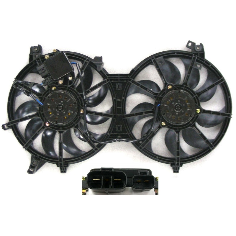 Cooling Fan Assembly Infiniti Ex35 2008-2009 , In3115108U – Hunt Parts