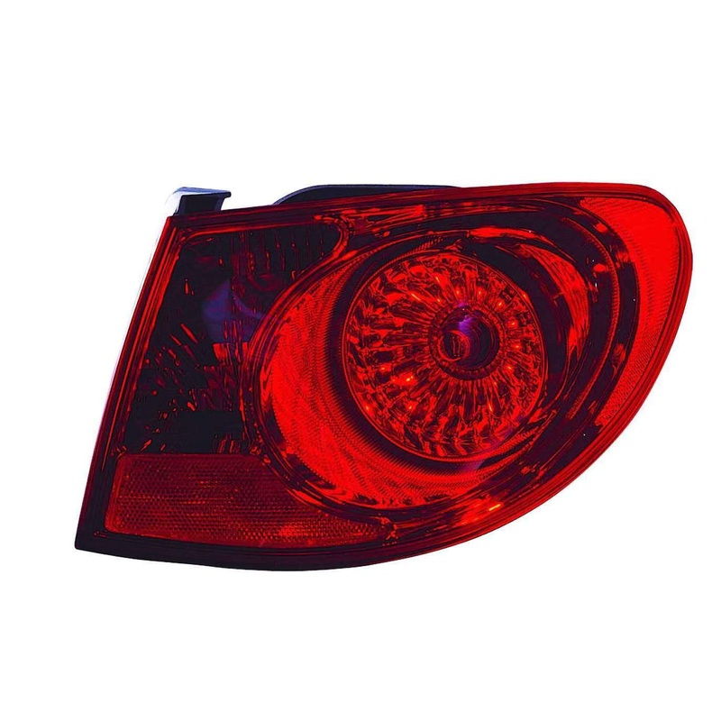 Tail Lamp Passenger Side Hyundai Elantra 2007-2010 Capa – Hunt Parts