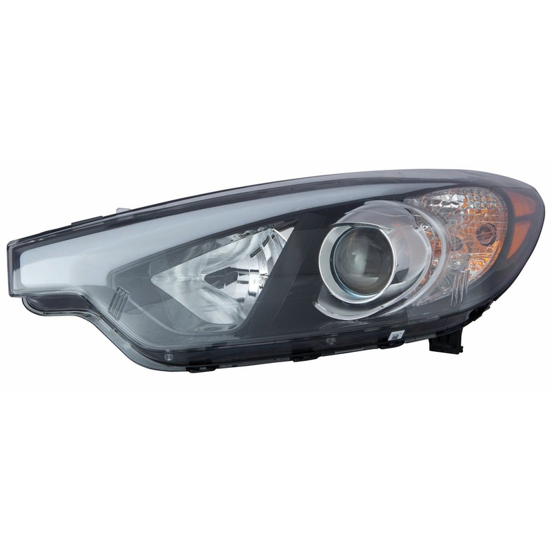 Head Lamp Driver Side Kia Forte 2014-2016 Halogen Without Led Position Lamp Capa , Ki2502170C – Hunt Parts