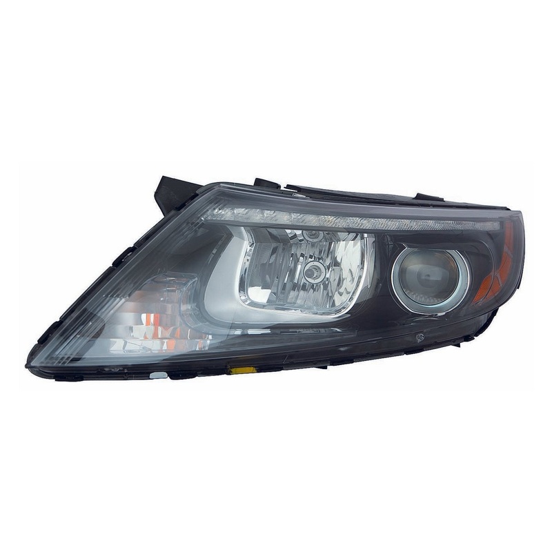 Head Lamp Driver Side Kia Magentis 2014-2015 Hid With Drl Usa Built Capa , Ki2502178C – Hunt Parts