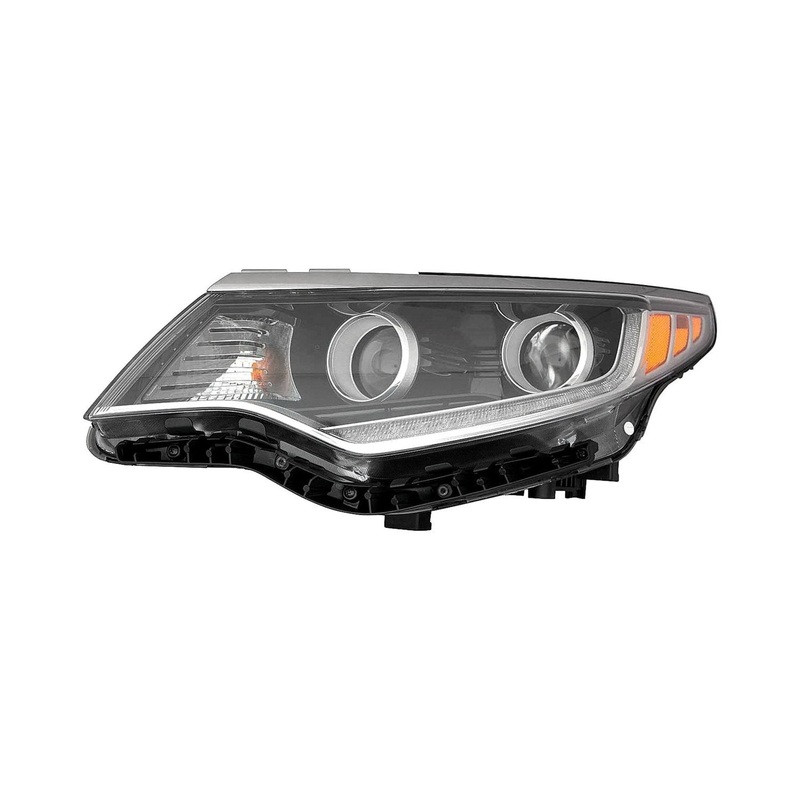 Head Lamp Driver Side Kia Magentis 2016-2018 Halogen With Drl Capa , Ki2502197C – Hunt Parts