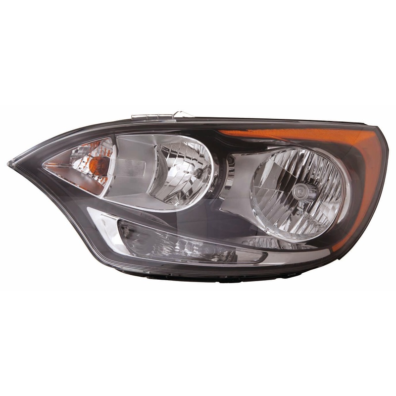 Head Lamp Driver Side Kia Rio Hatchback 2012-2017 Non Led Without Auto Capa , Ki2502154C – Hunt Parts