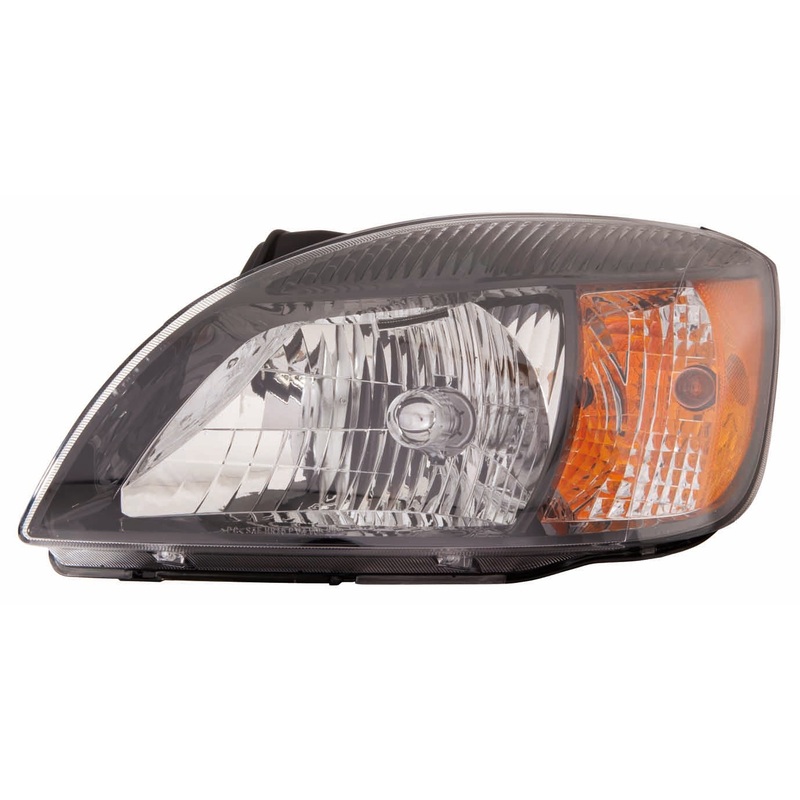 Head Lamp Driver Side Kia Rio Sedan 2010-2011 Black Bezel Capa , Ki2502153C – Hunt Parts