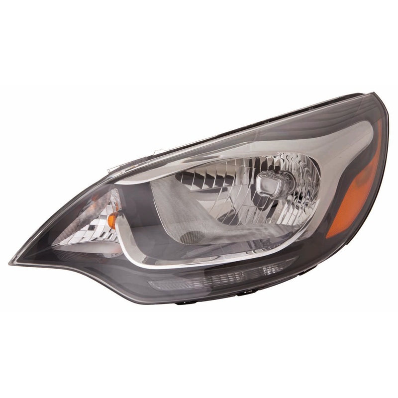 Head Lamp Driver Side Kia Rio Sedan 2012-2017 Capa – Hunt Parts
