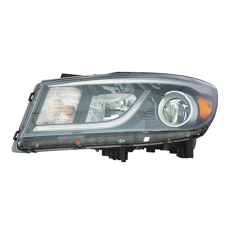 Head Lamp Driver Side Kia Sedona 2015-2018 Halogen Capa , Ki2502181C – Hunt Parts