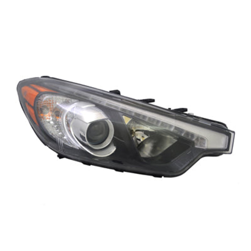 Head Lamp Passenger Side Kia Forte 2014-2015 Halogen With Led Position Lamp Capa , Ki2503171C – Hunt Parts