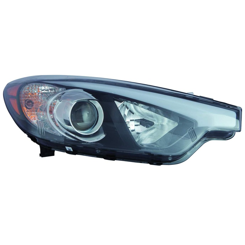 Head Lamp Passenger Side Kia Forte 2014-2016 Halogen Without Led Position Lamp Capa , Ki2503170C – Hunt Parts