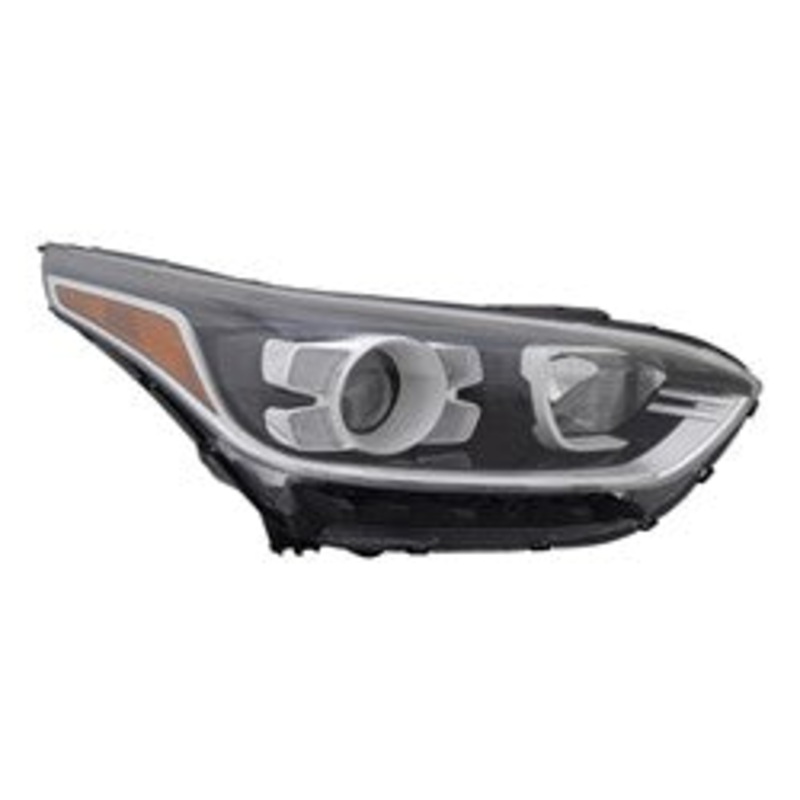 Head Lamp Passenger Side Kia Forte 2019-2021 Halogen With Led Drl Capa , Ki2503241C – Hunt Parts