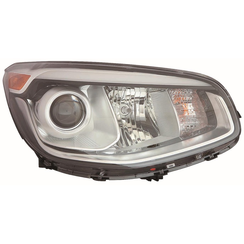 Head Lamp Passenger Side Kia Soul 2014-2016 Halogen Projection Type Without Auto Capa , Ki2503168C – Hunt Parts