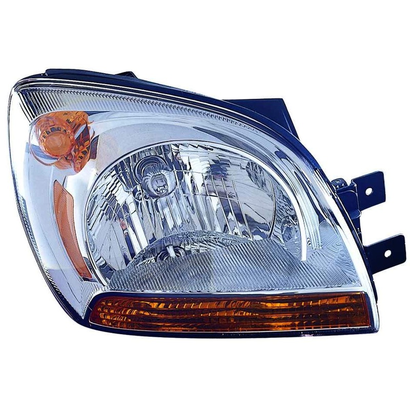 Head Lamp Passenger Side Kia Sportage 2005-2008 Capa – Hunt Parts