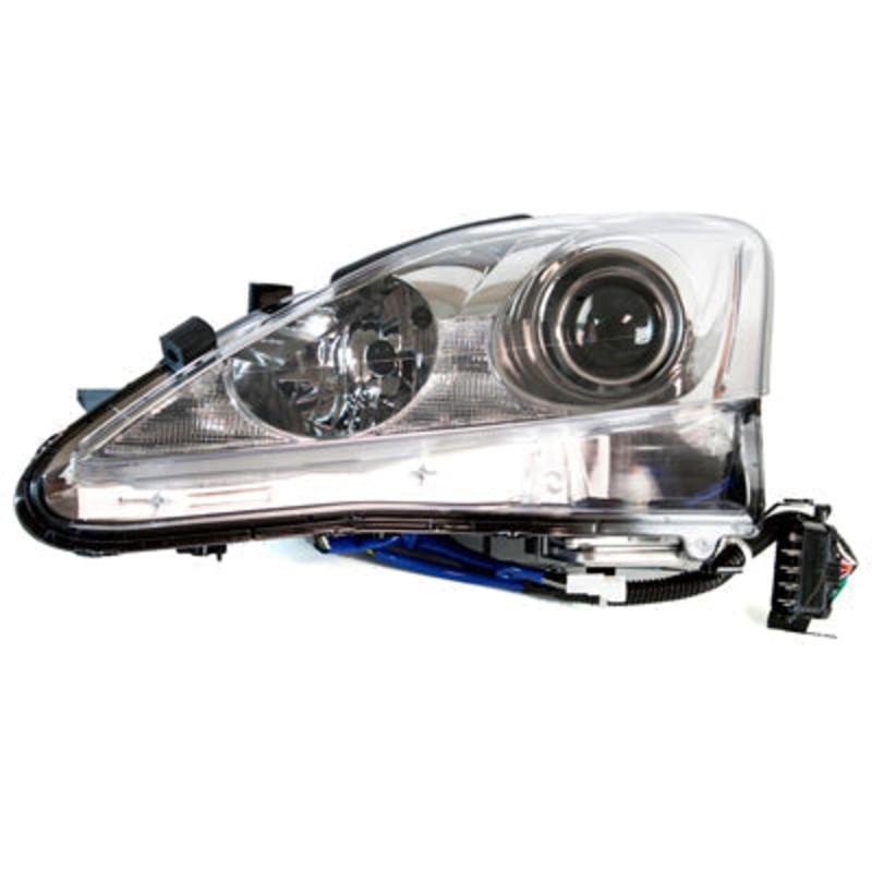 Head Lamp Driver Side Lexus Is250 Sedan 2009-2010 Hid With Afs Adaptive Capa , Lx2518124C – Hunt Parts