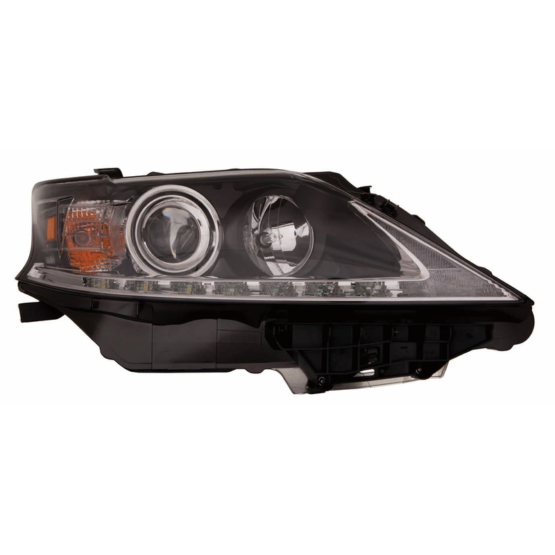 Head Lamp Driver Side Lexus Rx350 2013-2015 Halogen Can Built Black Trim Capa , Lx2502156C – Hunt Parts
