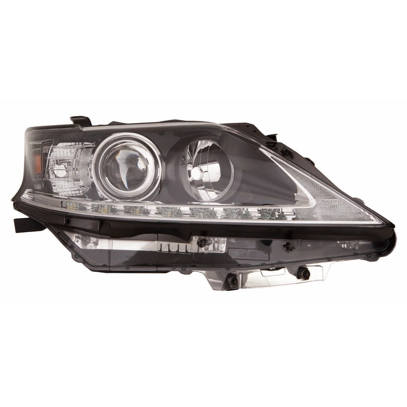 Head Lamp Driver Side Lexus Rx350 2013-2015 Halogen Japan Built Capa , Lx2518138C – Hunt Parts