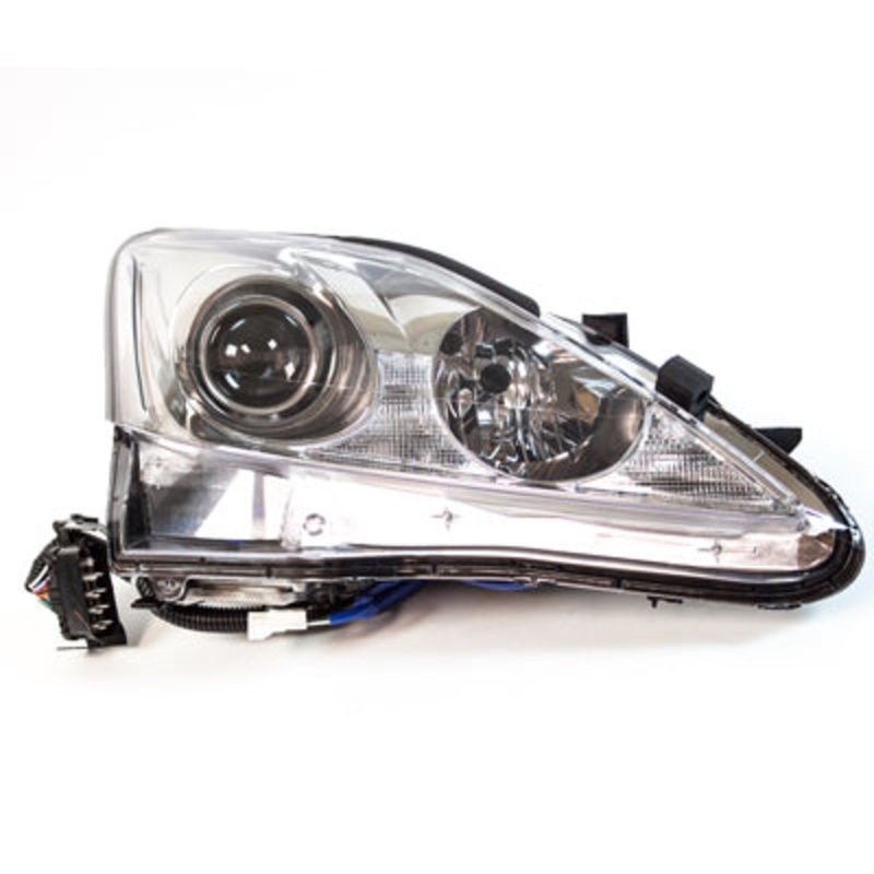 Head Lamp Passenger Side Lexus Is250 Sedan 2006-2008 Hid With Auto Leveler Capa , Lx2503133C – Hunt Parts