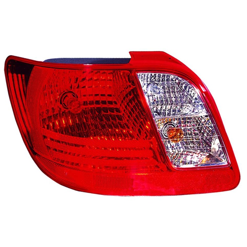 Tail Lamp Driver Side Kia Rio Sedan 2006-2011 Capa – Hunt Parts