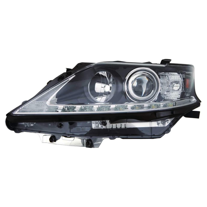 Head Lamp Passenger Side Lexus Rx350 2013-2015 Halogen Japan Built Capa , Lx2519138C – Hunt Parts