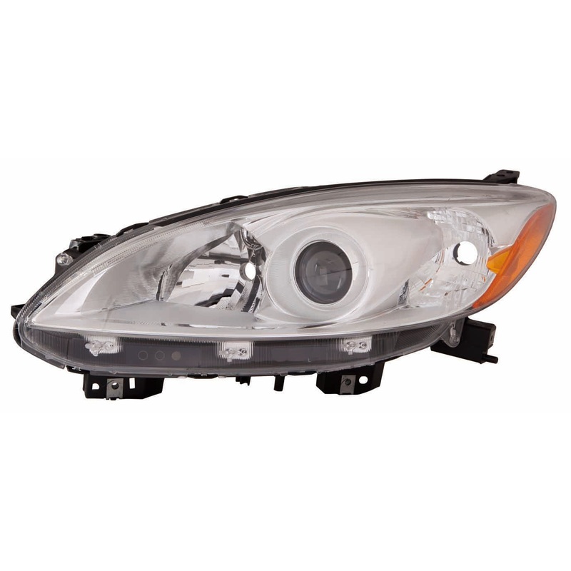 Head Lamp Driver Side Mazda Mazda 5 2012-2015 Halogen Capa , Ma2518139C – Hunt Parts