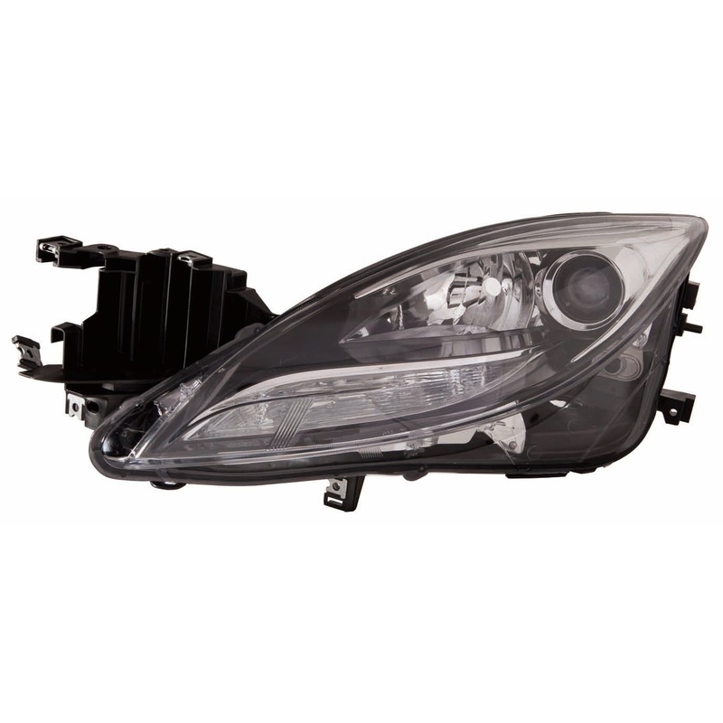 Head Lamp Driver Side Mazda Mazda 6 2011-2013 Halogen Capa , Ma2518141C – Hunt Parts