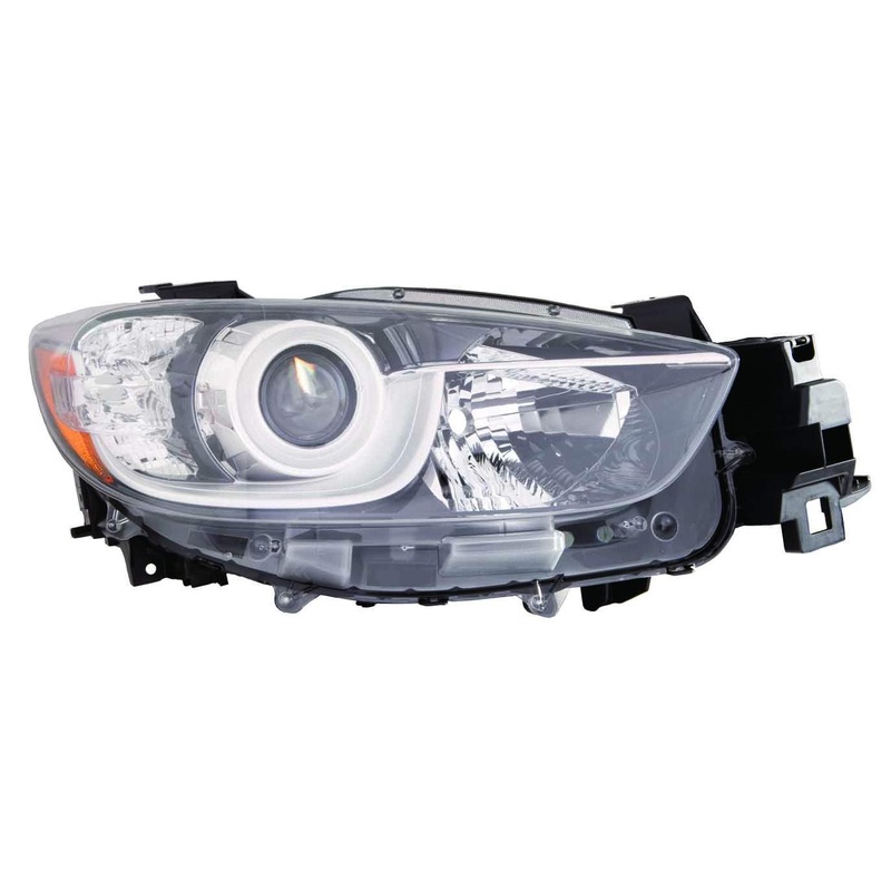 Head Lamp Passenger Side Mazda Cx5 2013-2016 Halogen Capa , Ma2519146C – Hunt Parts