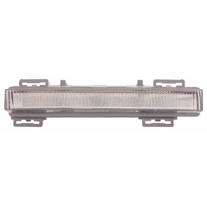 Daytime Running Lamp Passenger Side Mercedes Gl350 2013-2015 Gray Bezel Capa , Mb2563103C – Hunt Parts