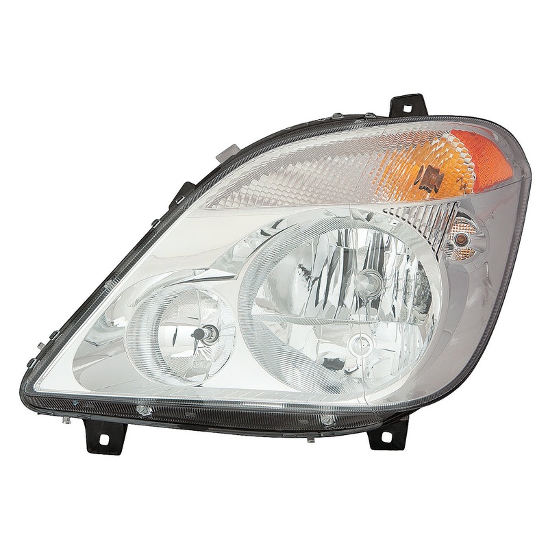 Head Lamp Driver Side Dodge Van Dodge Sprinter 2007-2009 Halogen High Quality , Mb2502191 – Hunt Parts