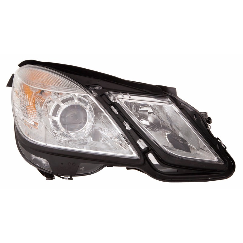 Head Lamp Driver Side Mercedes E350 2010-2013 Halogen Sedan Without Cornering Lamp Capa , Mb2502182C – Hunt Parts