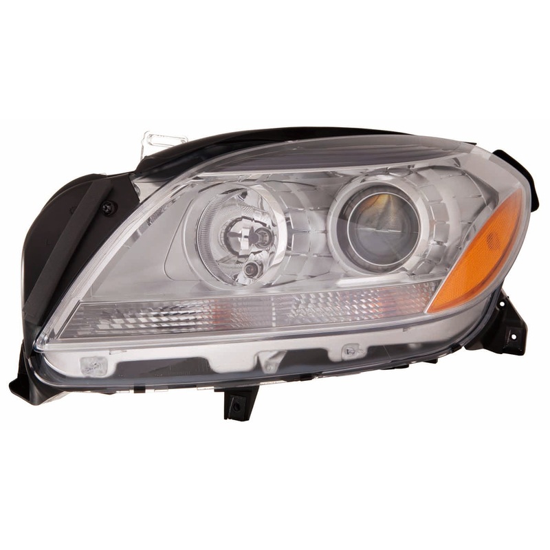 Head Lamp Driver Side Mercedes Ml250 2015 Halogen Capa , Mb2502192C – Hunt Parts