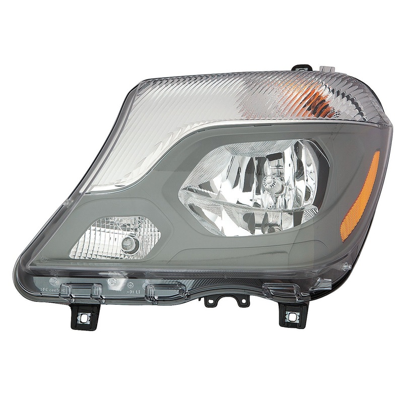 Head Lamp Driver Side Mercedes Sprinter 2500 2014-2017 Halogen Capa , Mb2502221C – Hunt Parts