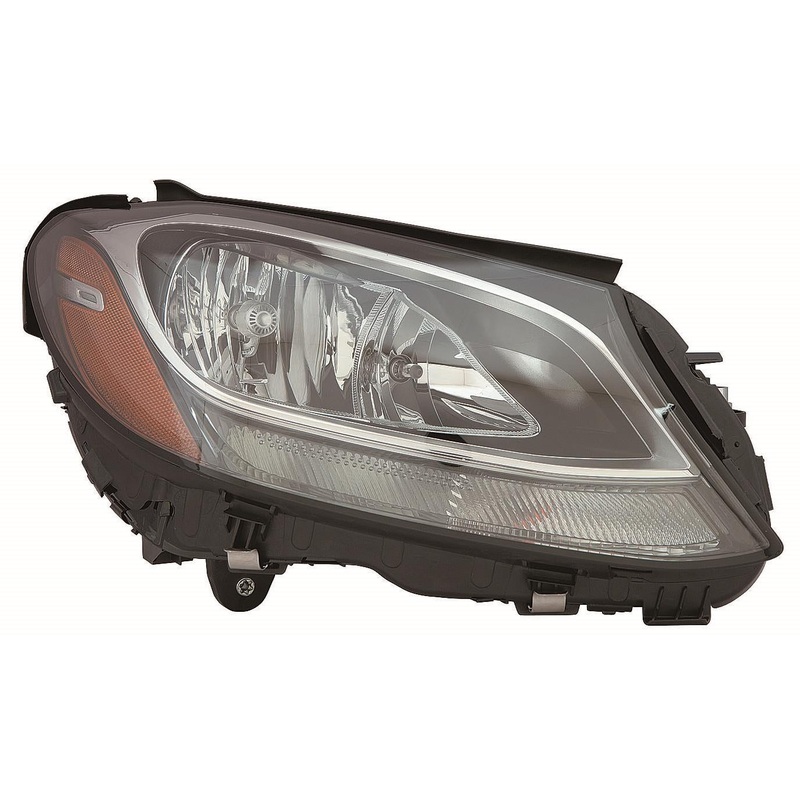 Head Lamp Passenger Side Mercedes C300 Sedan 2017-2021 Halogen Sedan Capa , Mb2503220C – Hunt Parts