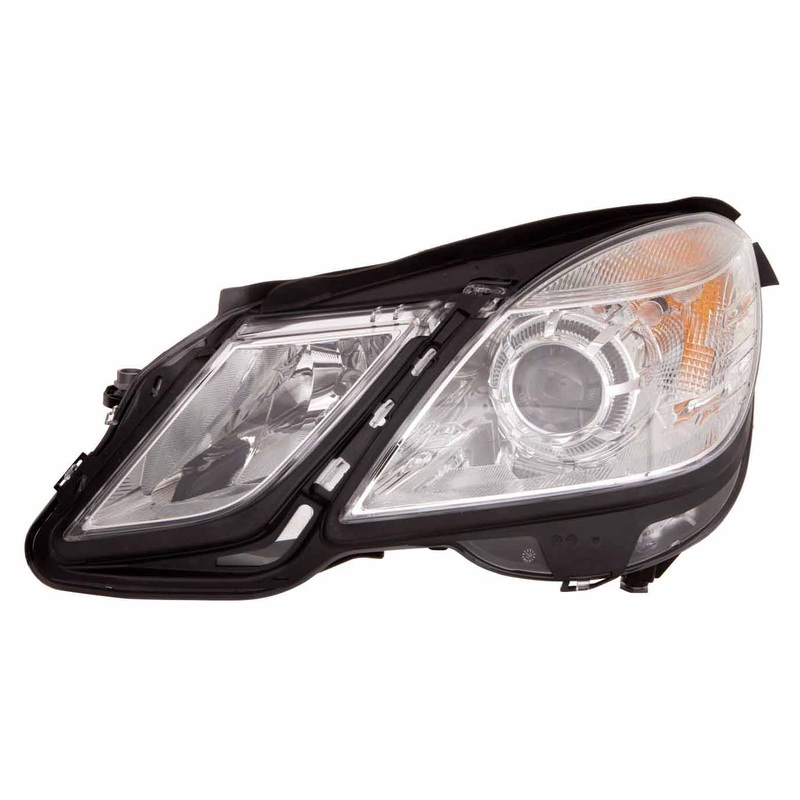 Head Lamp Passenger Side Mercedes E350 2010-2013 Halogen Sedan Without Cornering Lamp Capa , Mb2503182C – Hunt Parts