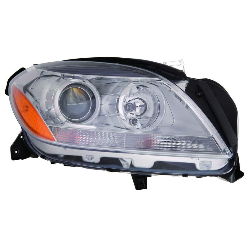 Head Lamp Passenger Side Mercedes Ml250 2015 Halogen Capa , Mb2503192C – Hunt Parts