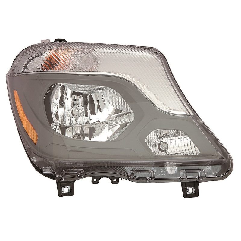 Head Lamp Passenger Side Mercedes Sprinter 2500 2014-2017 Halogen Capa , Mb2503221C – Hunt Parts