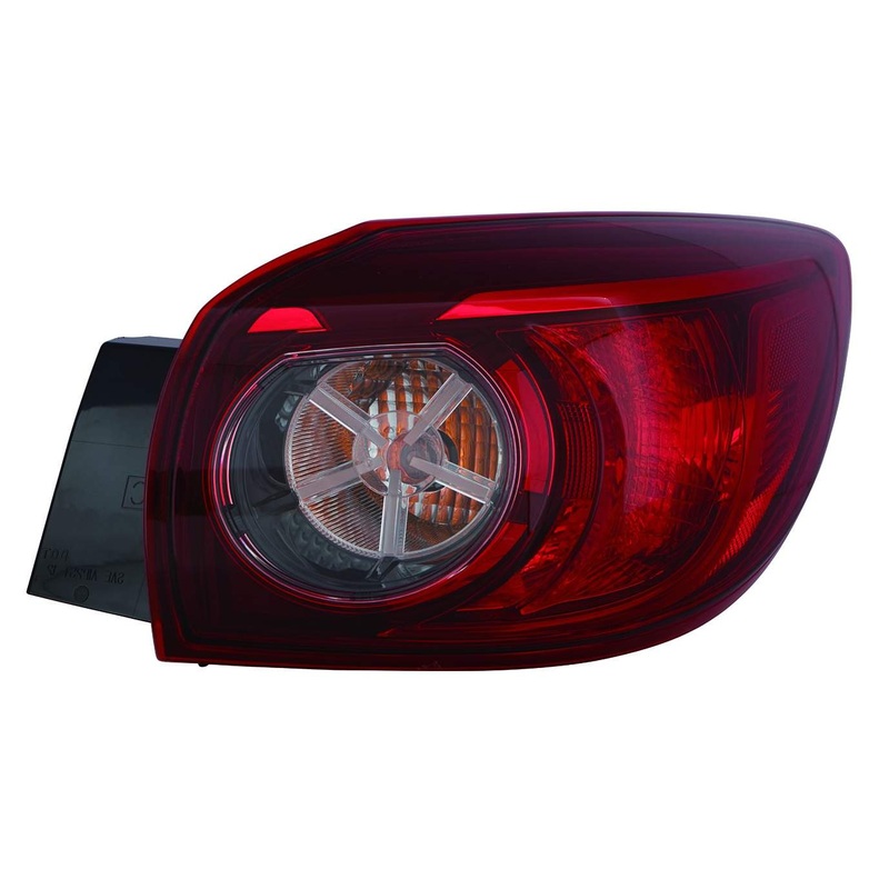 Tail Lamp Passenger Side Mazda Mazda 3 2014-2018 Hatchback Bulb Type Japan Built Capa , Ma2805115C – Hunt Parts