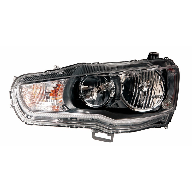 Head Lamp Driver Side Mitsubishi Lancer Evolution 2009-2015 Halogen Front Om Nov 02 2008 Capa , Mi2502158C – Hunt Parts