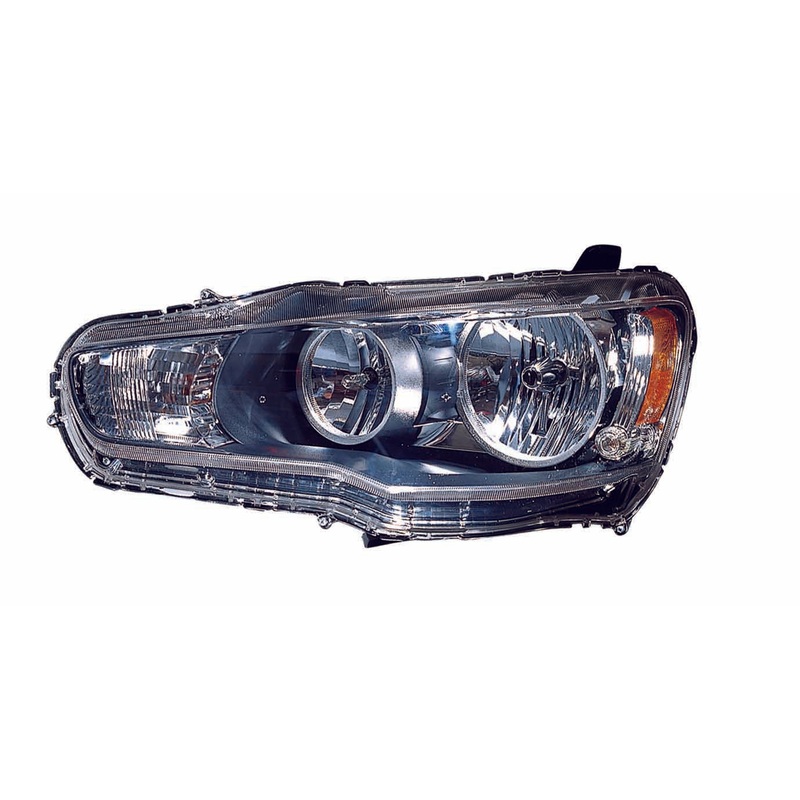Head Lamp Passenger Side Mitsubishi Lancer Evolution 2008-2009 Halogen To Nov 01 2008 Capa , Mi2503139C – Hunt Parts