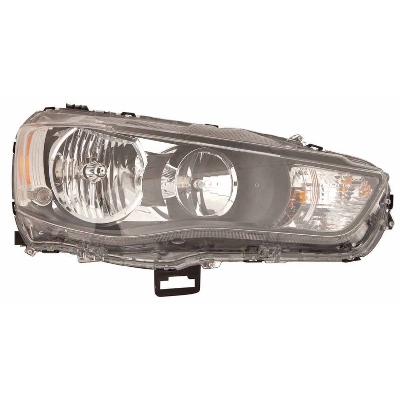 Head Lamp Passenger Side Mitsubishi Outlander 2010-2013 Halogen Exclude Sports Capa , Mi2503157C – Hunt Parts