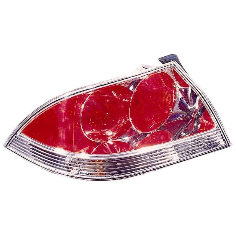Tail Lamp Passenger Side Mitsubishi Lancer 2004-2006 Clear Lens (Oz Rally/Ralliart Mdl) Capa , Mi2801118C – Hunt Parts