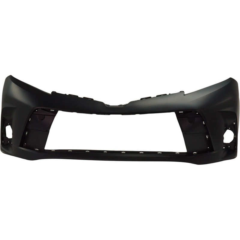 Bumper Front Toyota Sienna 2018-2020 Primed Without Sensor , To1000442U – Hunt Parts